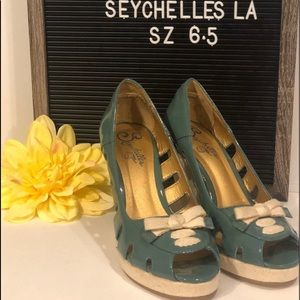 Anthropologie Seychelles Wedges